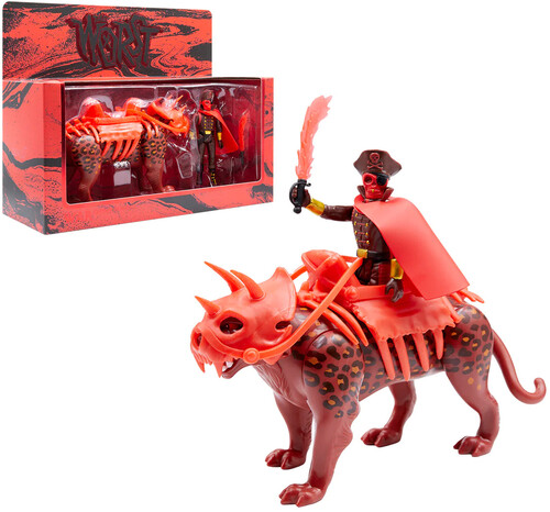 Super7 - The Worst - ReAction Figure - The Four Worstmen Of The Apocalypse: Captain Deadstar And War Jaguar (Large Item, Collectible, Figure, Action Figure)