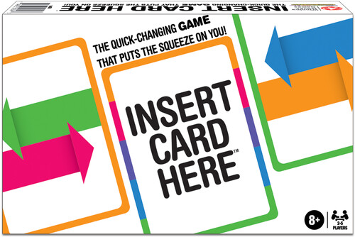 Insert Card Here The Quick Changing Game That Puts The Squeeze On You (Large Item, Card Game)