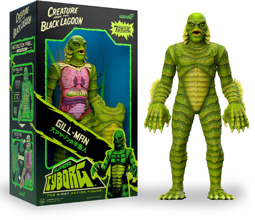 Super7 - Universal Monsters - Super Cyborg - Creature From The Black Lagoon (Full Color) (Large Item, Collectible, Figure, Action Figure)