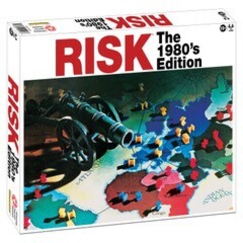 Risk The 1980s Edition (Large Item, Table Top Game, Board Game)