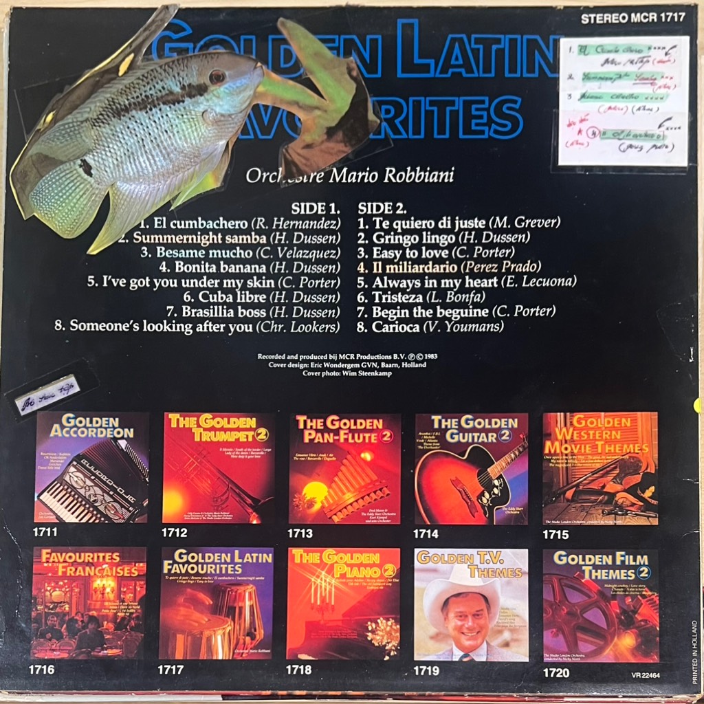vinyl Orchestre Mario Robbiani – Golden Latin Favourites