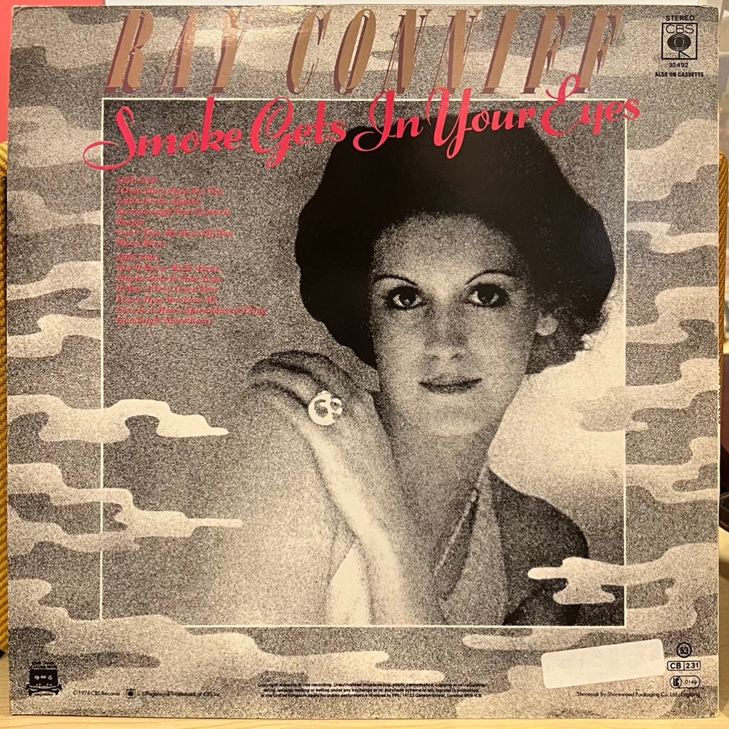 vinyl Ray Conniff – Smoke Gets In Your Eyes