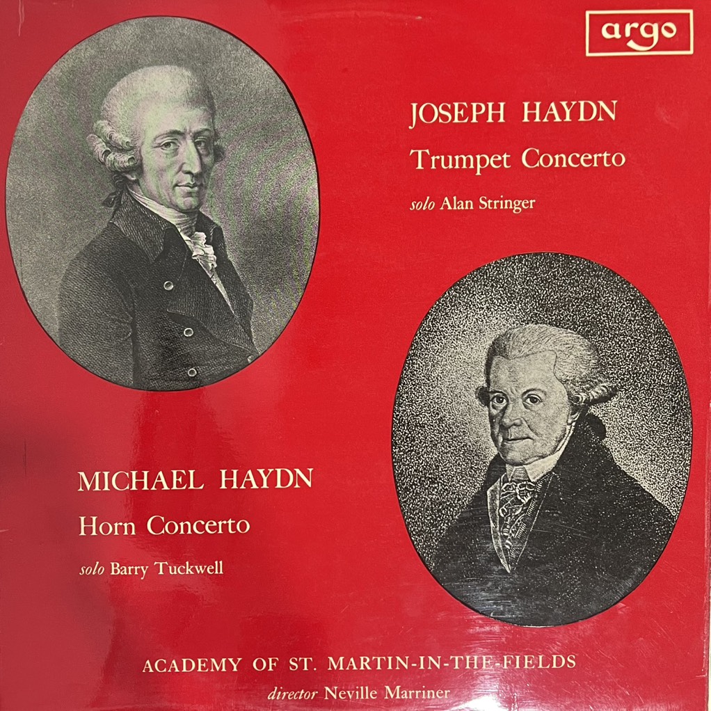 vinyl Joseph Haydn / Michael Haydn ; Academy Of St. Martin-in-the-Fields, Neville Marriner – Trumpet Concerto / Horn Concerto