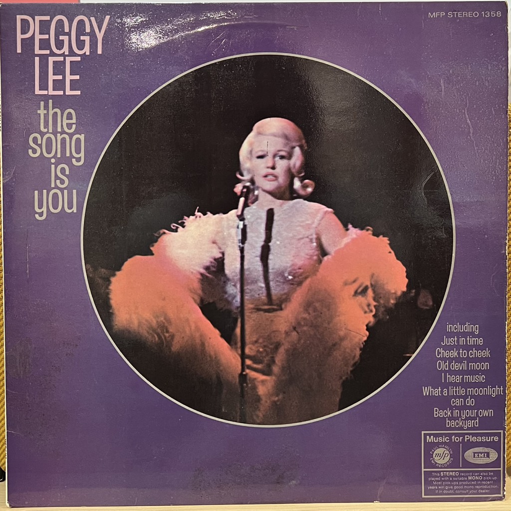 vinyl Peggy Lee – The Song Is You