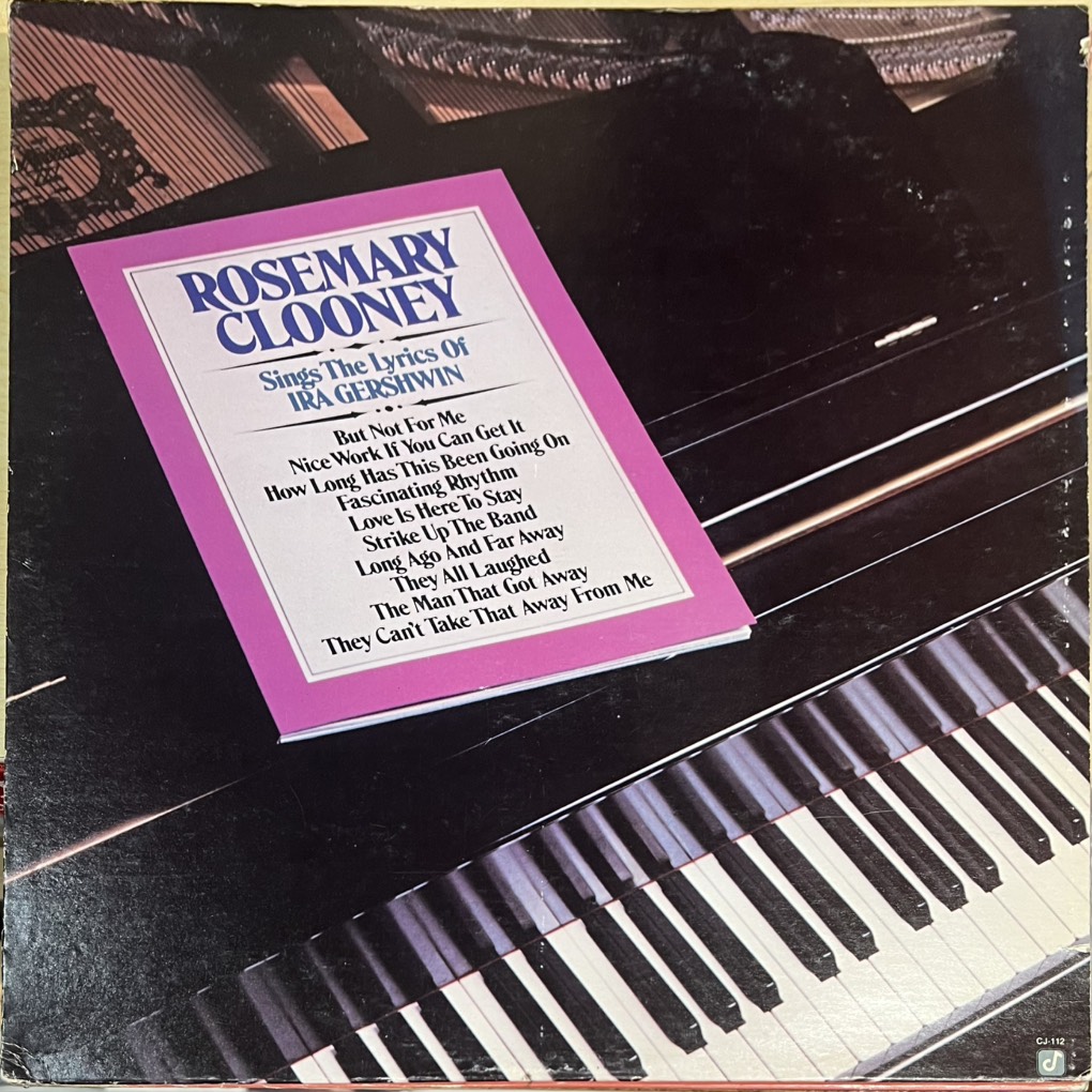 vinyl Rosemary Clooney – Rosemary Clooney Sings The Lyrics Of Ira Gershwin