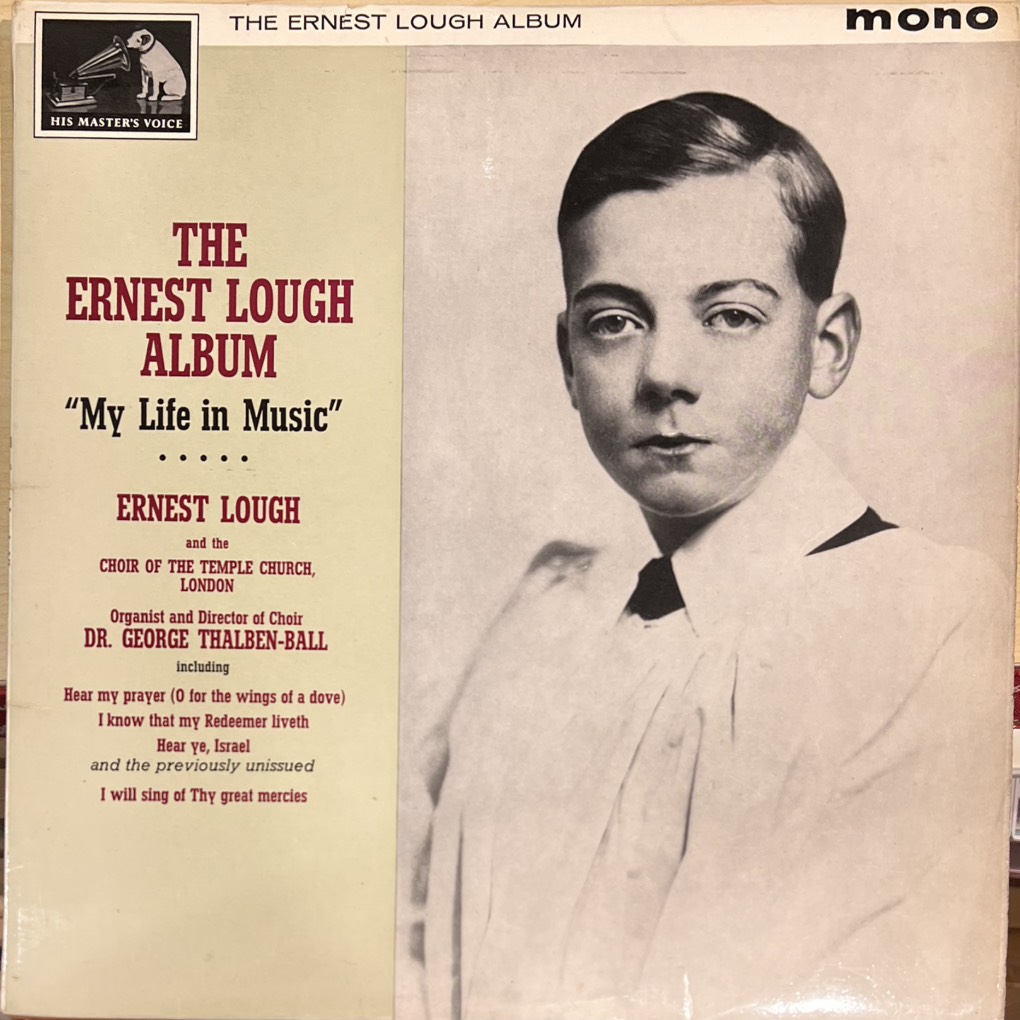 vinyl Ernest Lough, Choir Of The Temple Church, London*, Dr. George Thalben-Ball – The Ernest Lough Album
