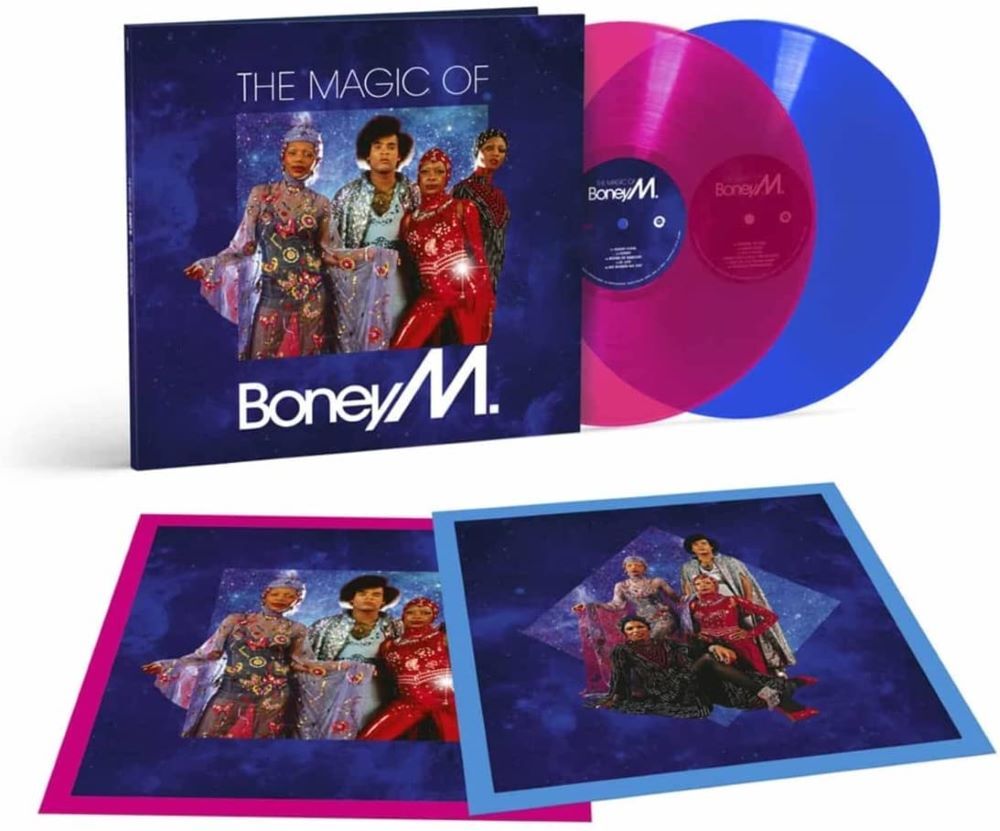 vinyl BONEY M -  MAGIC OF BONEY M (2LP/1-TRANSLCUENT PINK/2-TRANSLUCENT BLUE VINYL )