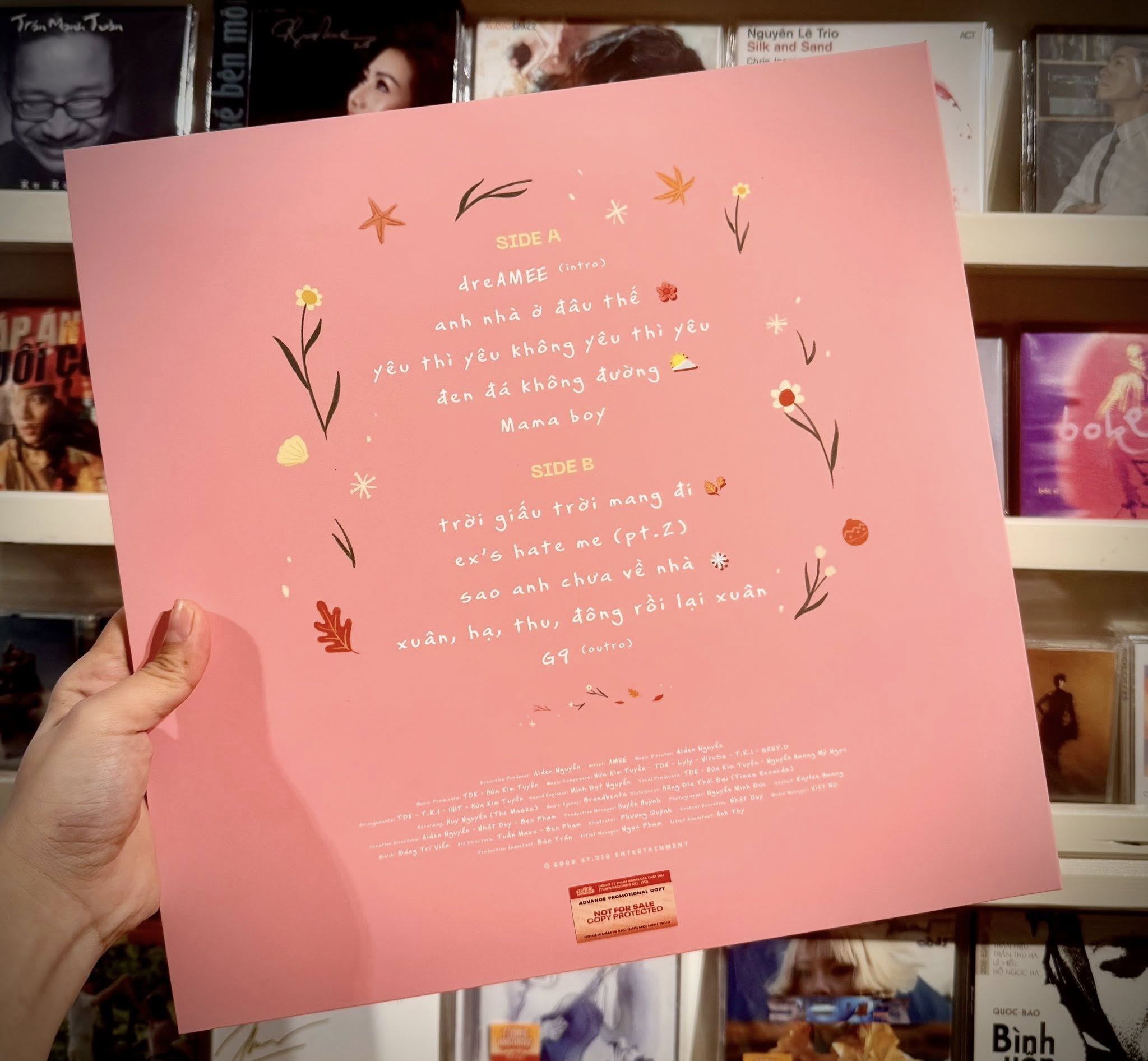 vinyl AMEE - DREAMEE ( BABY PINK VINYL , Gatefold Sleeve )