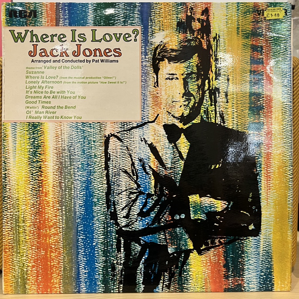 vinyl Jack Jones – Where Is Love?