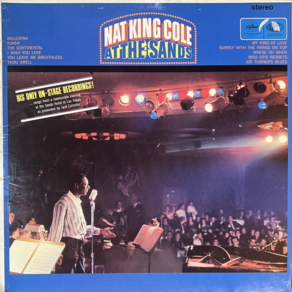 vinyl Nat King Cole – At The Sands