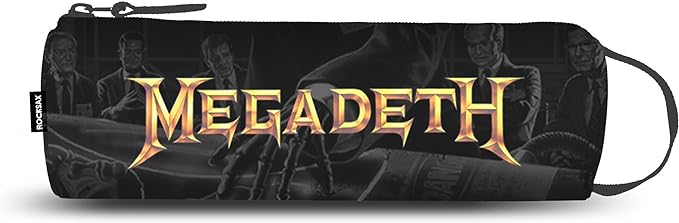 MEGADETH PENCIL CASE - RUST IN PEACE (ROCKSAX)