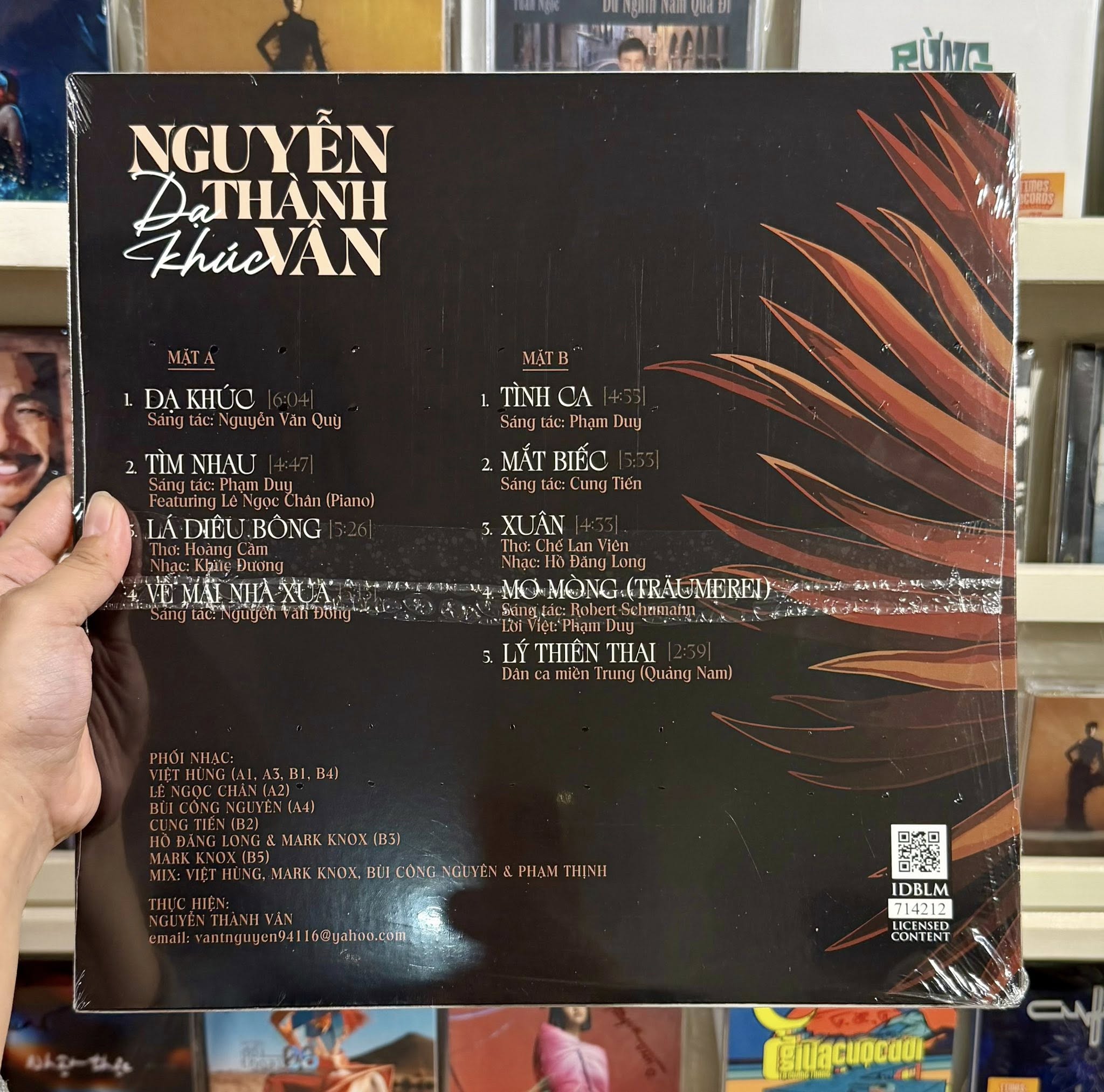 vinyl Dạ Khúc – Nguyễn Thành Vân