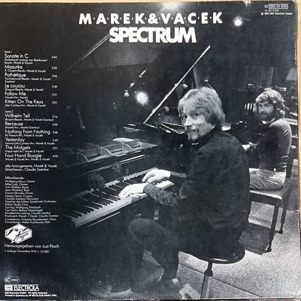 thuê vinyl Marek & Vacek – Spectrum