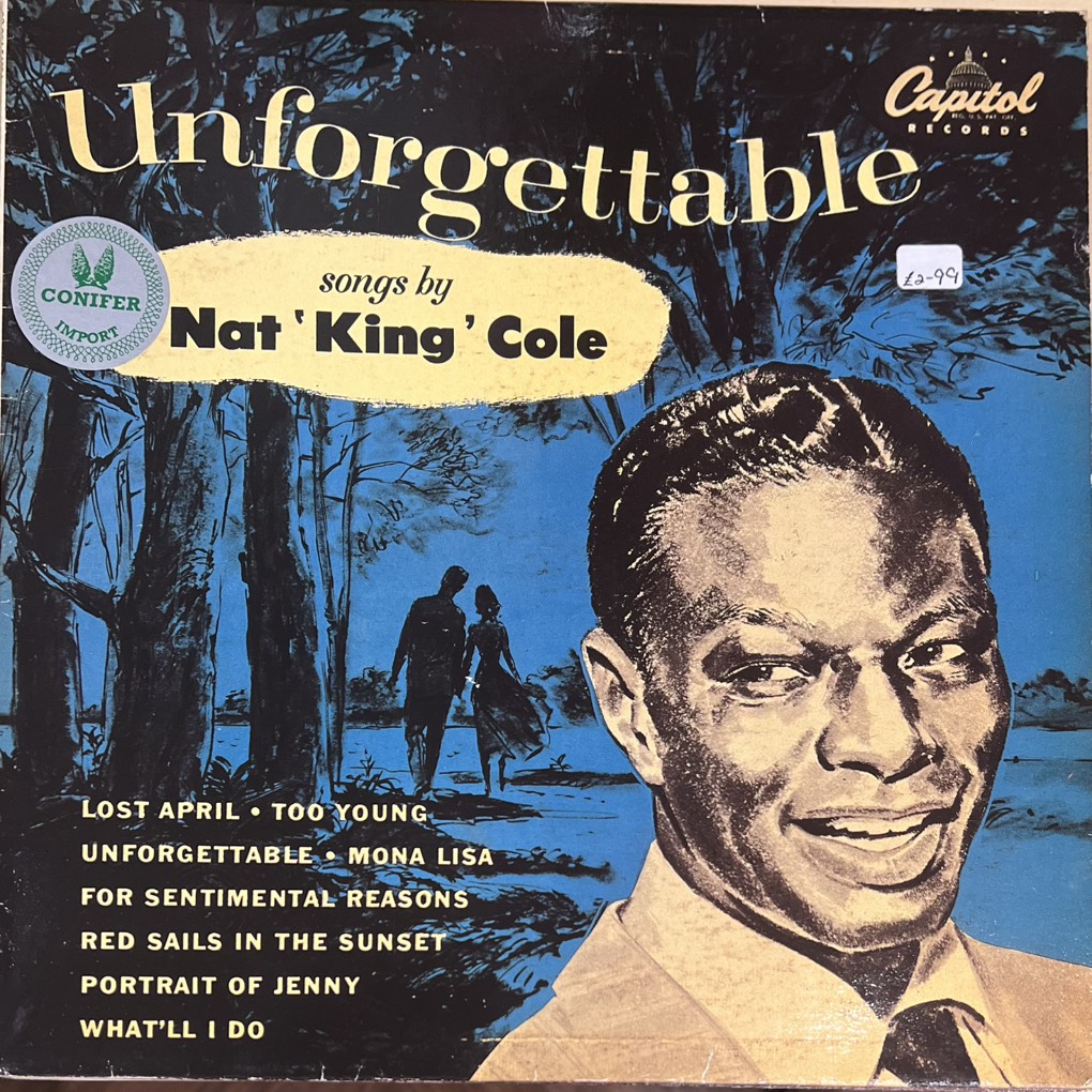 thuê vinyl Nat King Cole – Unforgettable