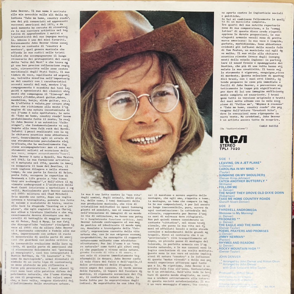 vinyl John Denver – This Is John Denver