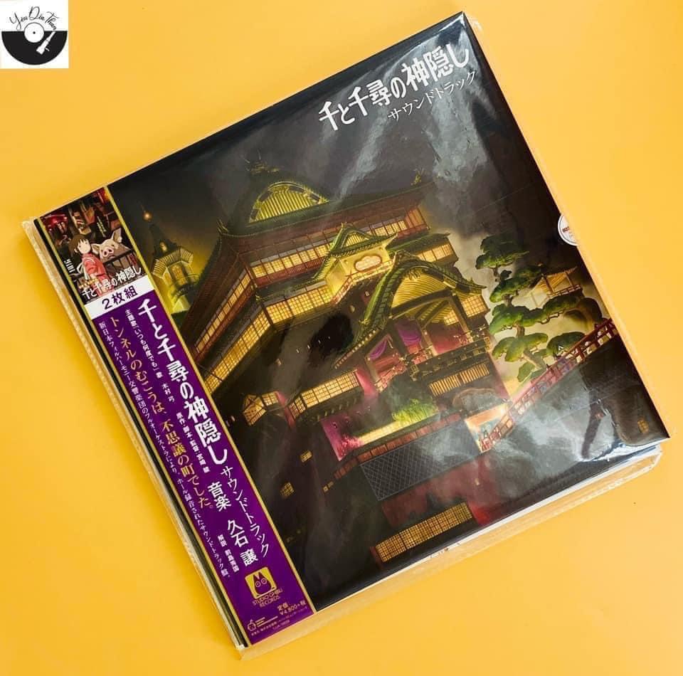 Studio Ghibli Spirited Away Soundtrack Vinyl LP Joe Hisais 2 Discs Set  4988008088014