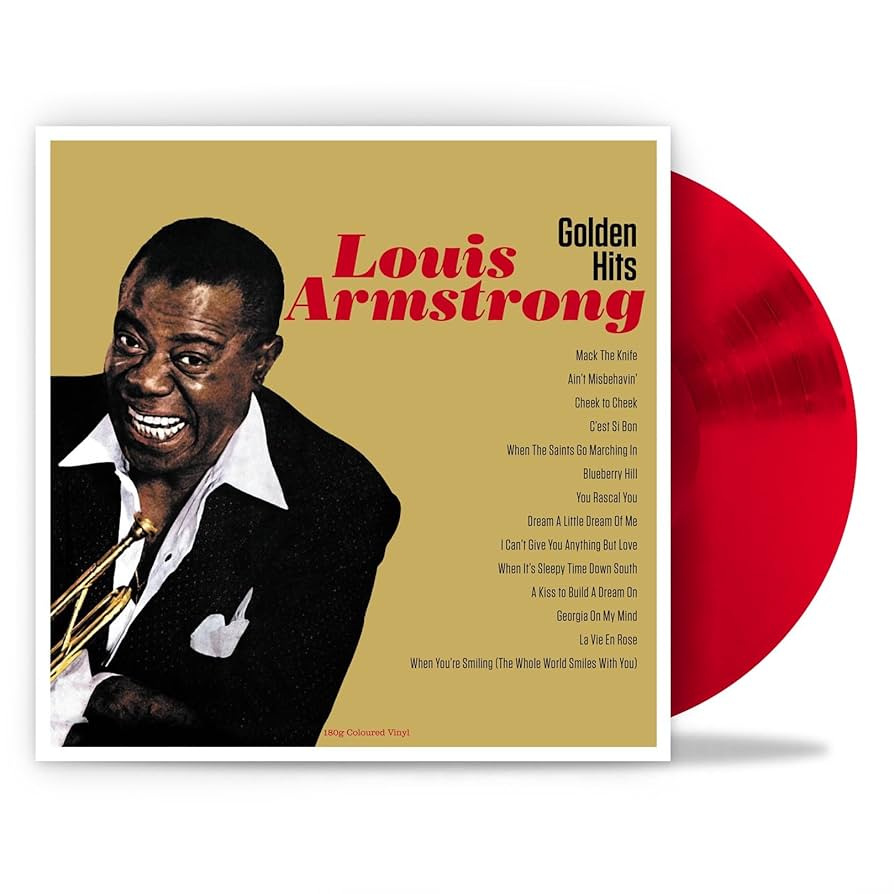 vinyl LOUIS ARMSTRONG - GOLDEN HITS (180G / RED VINYL)