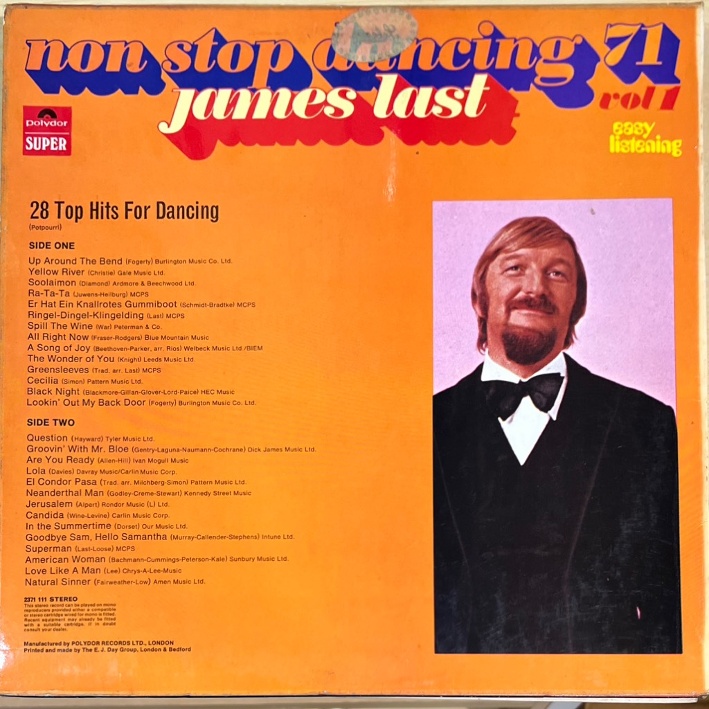 vinyl James Last – Non Stop Dancing 11 (28 Top Hits For Dancing)
