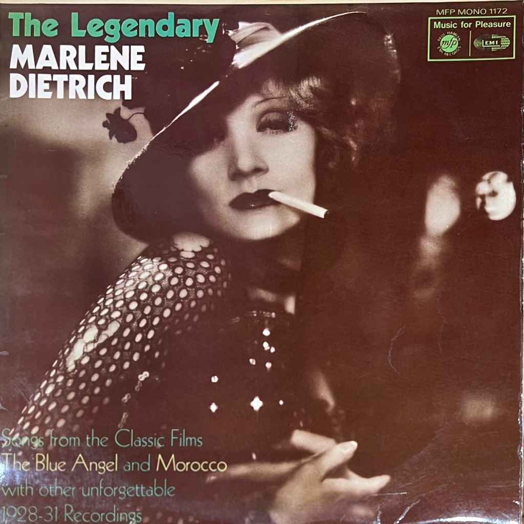vinyl Marlene Dietrich – The Legendary Marlene Dietrich