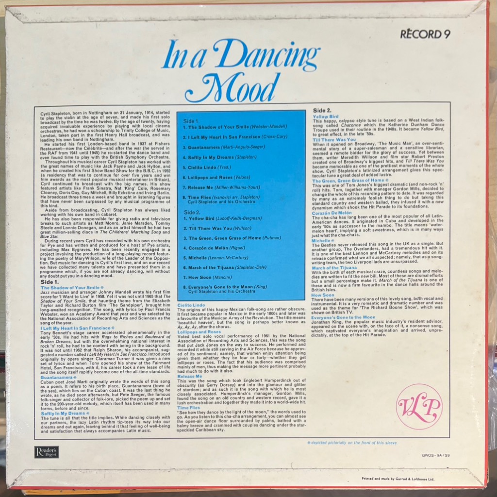 thuê vinyl Wonderland Of Sound – In A Dancing Mood