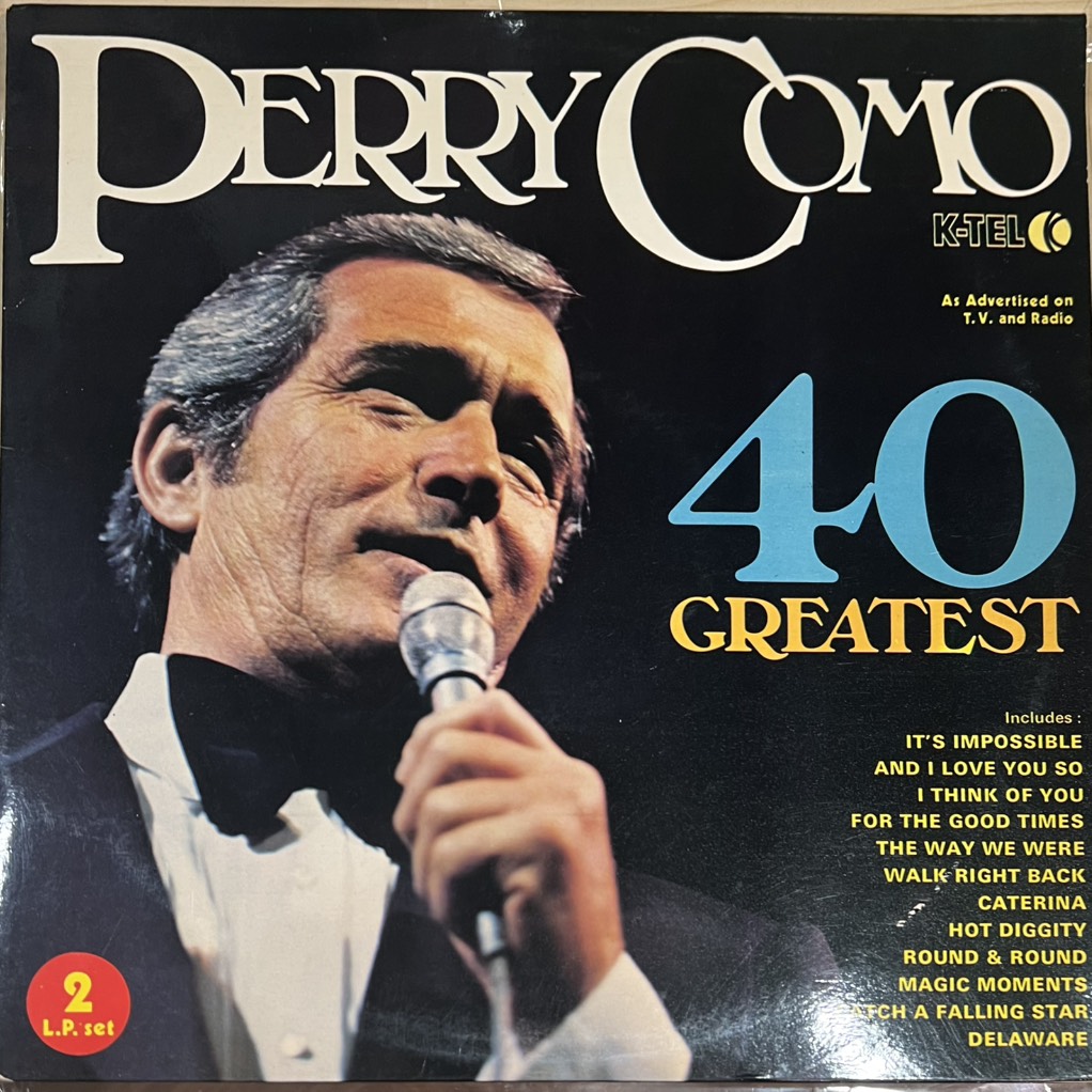 thuê vinyl Perry Como – 40 Greatest