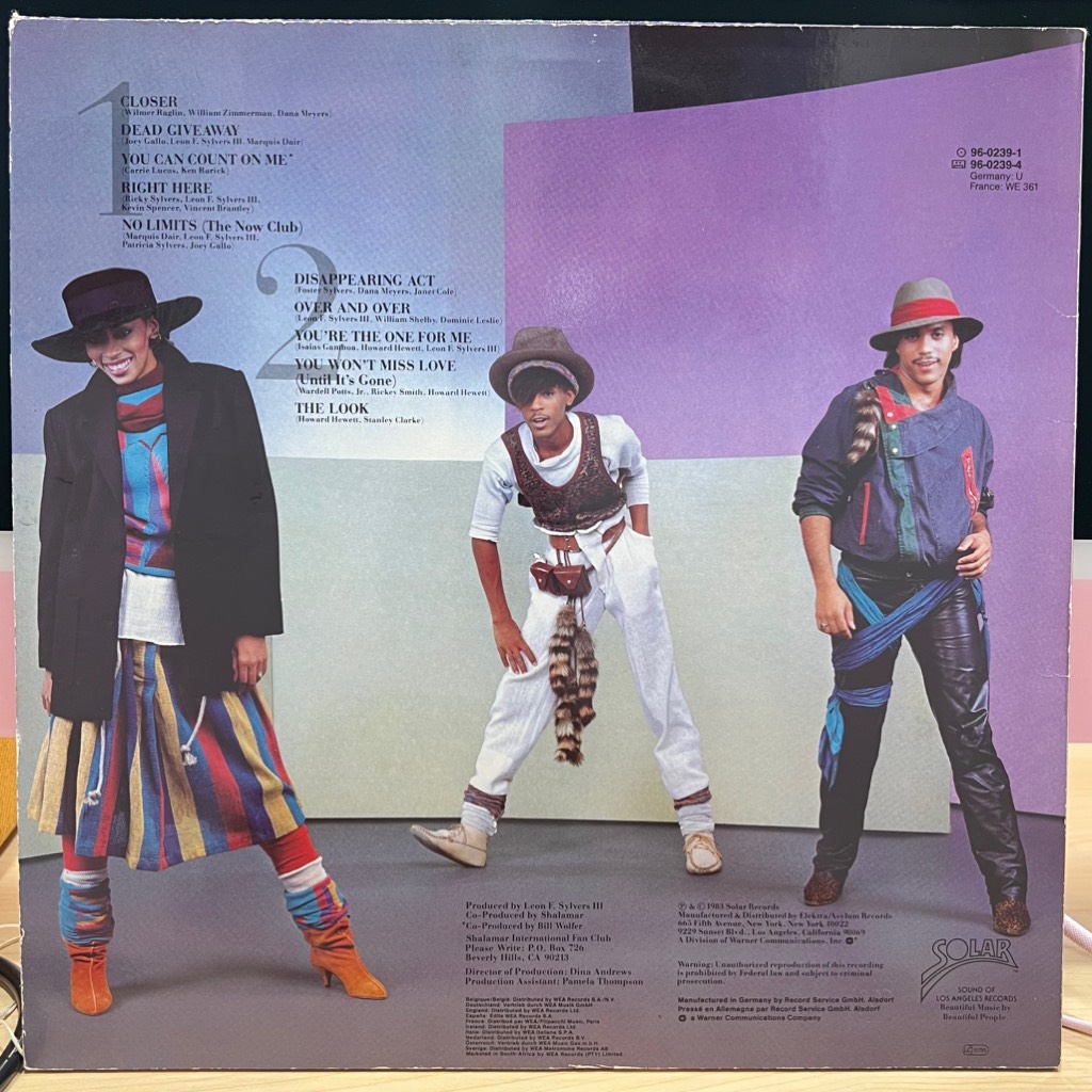 vinyl Shalamar – The Look