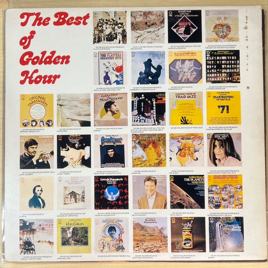 vinyl The Best Of Golden Hour