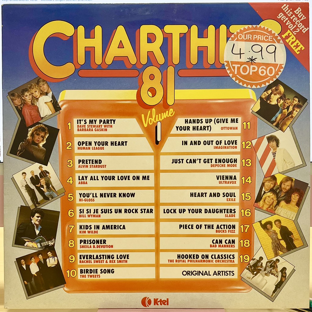 vinyl Chart Hits 81 Volume 1