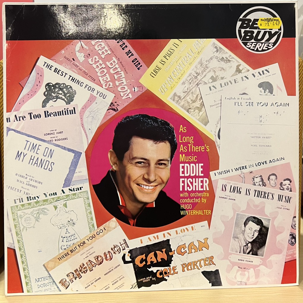 vinyl Eddie Fisher – As Long As There's Music