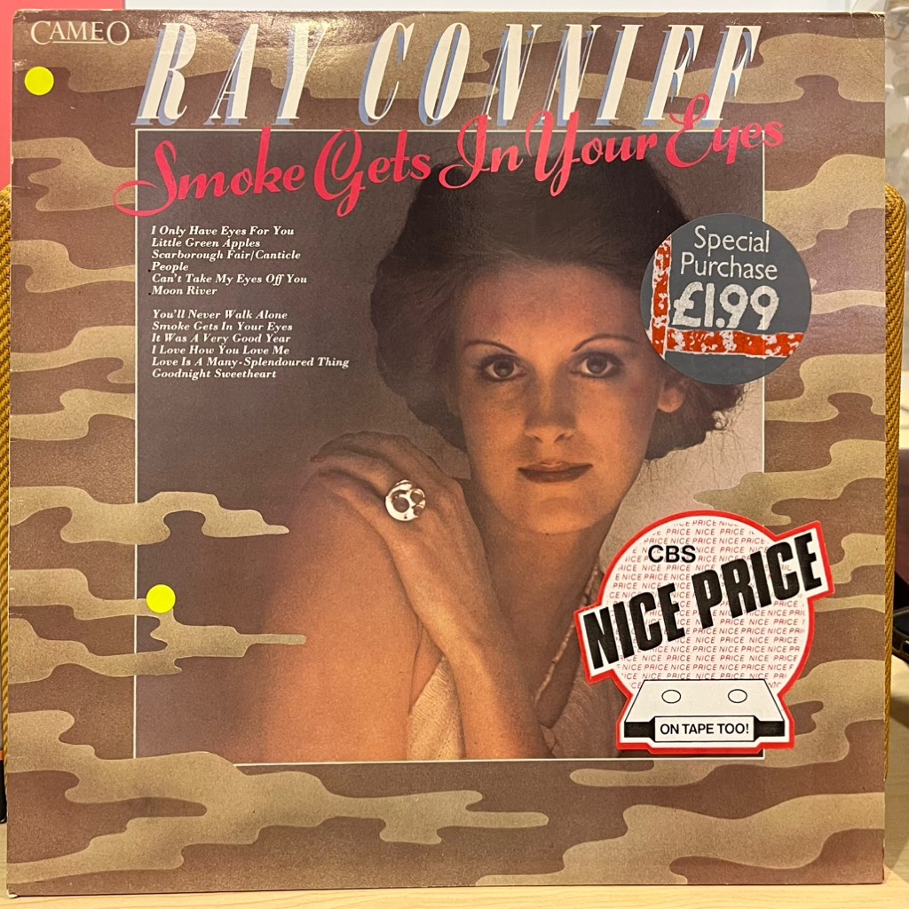 vinyl Ray Conniff – Smoke Gets In Your Eyes