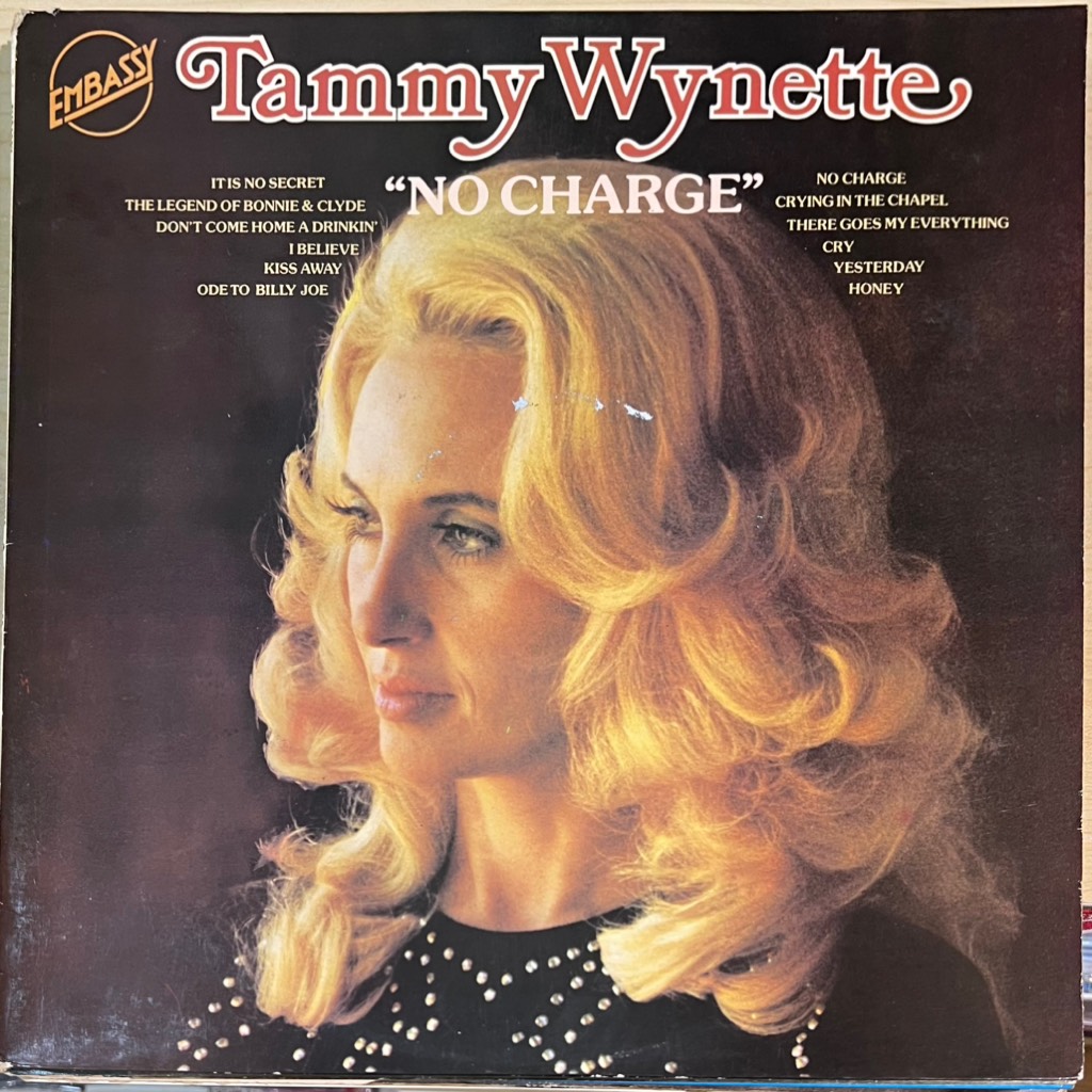 vinyl Tammy Wynette – No Charge