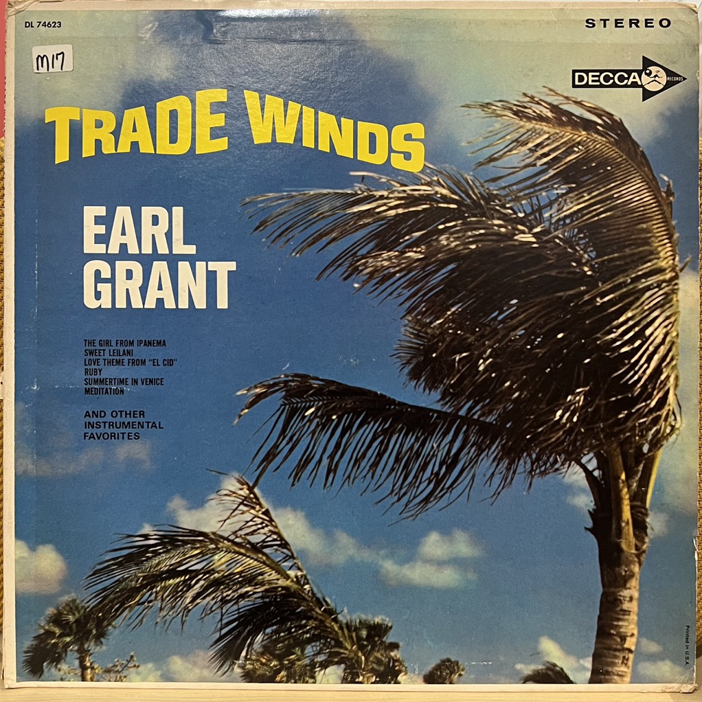 vinyl Earl Grant – Trade Winds