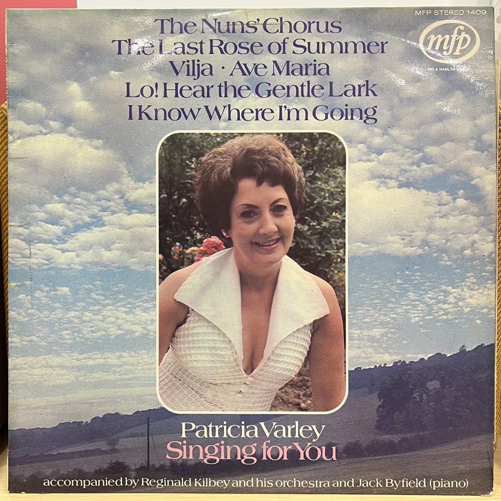 vinyl Patricia Varley – Singing For You