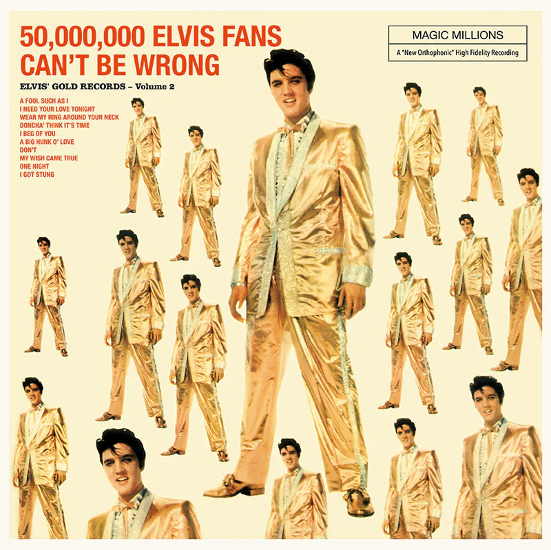 used vinyl Elvis Presley – 50,000,000 Elvis Fans Can't Be Wrong (Elvis' Gold Records, Vol. 2)