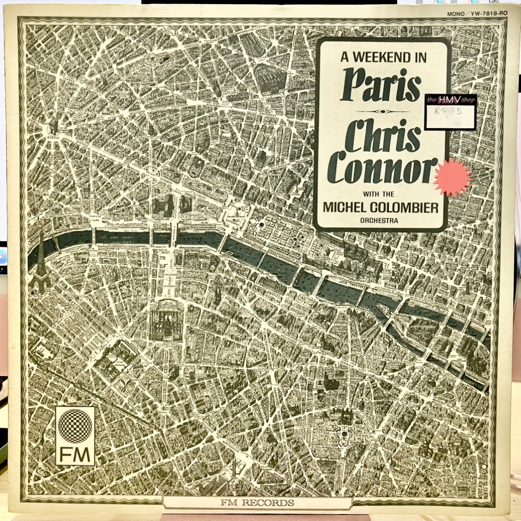 vinyl Chris Connor With The Michel Colombier Orchestra – A Weekend In Paris