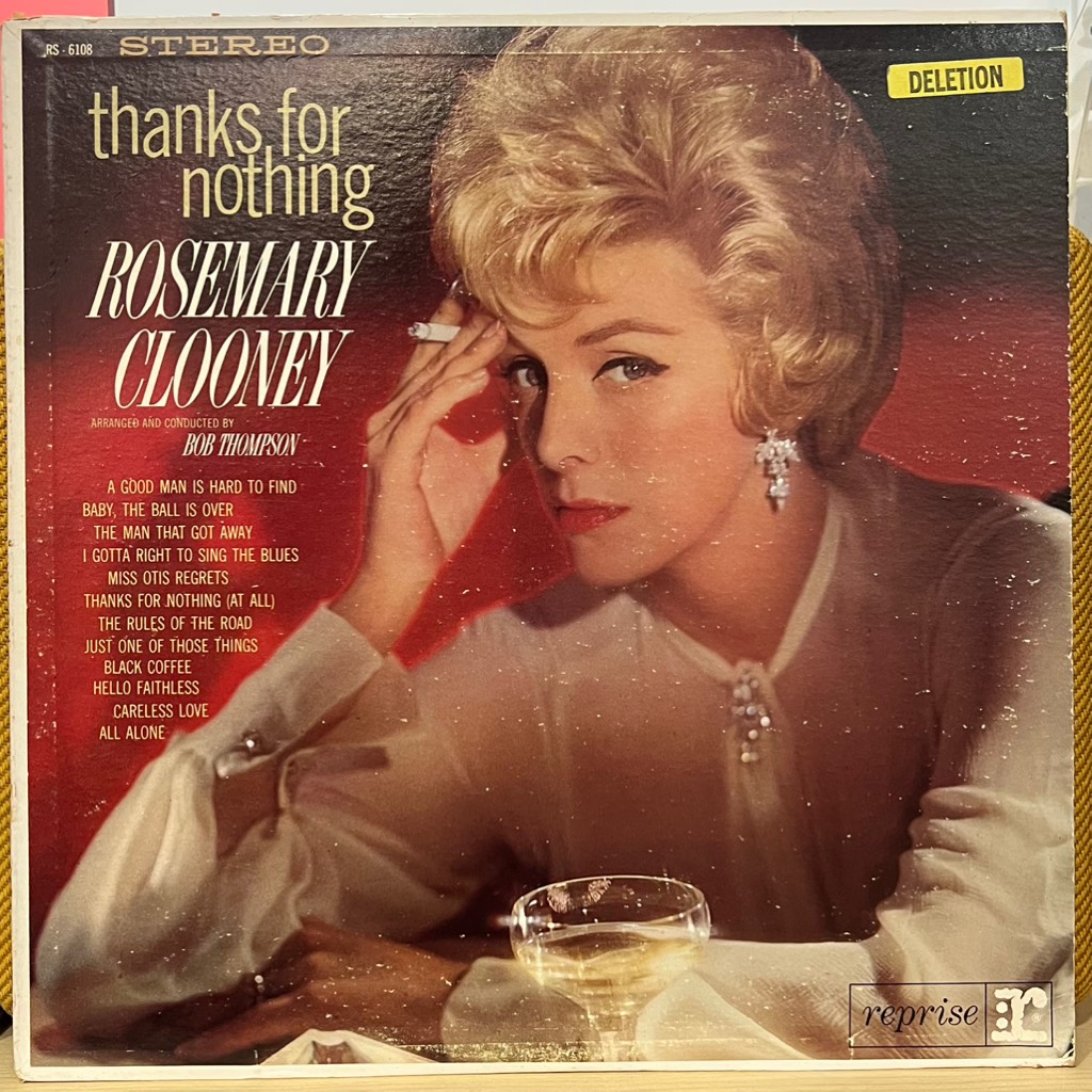 vinyl Rosemary Clooney – Thanks For Nothing
