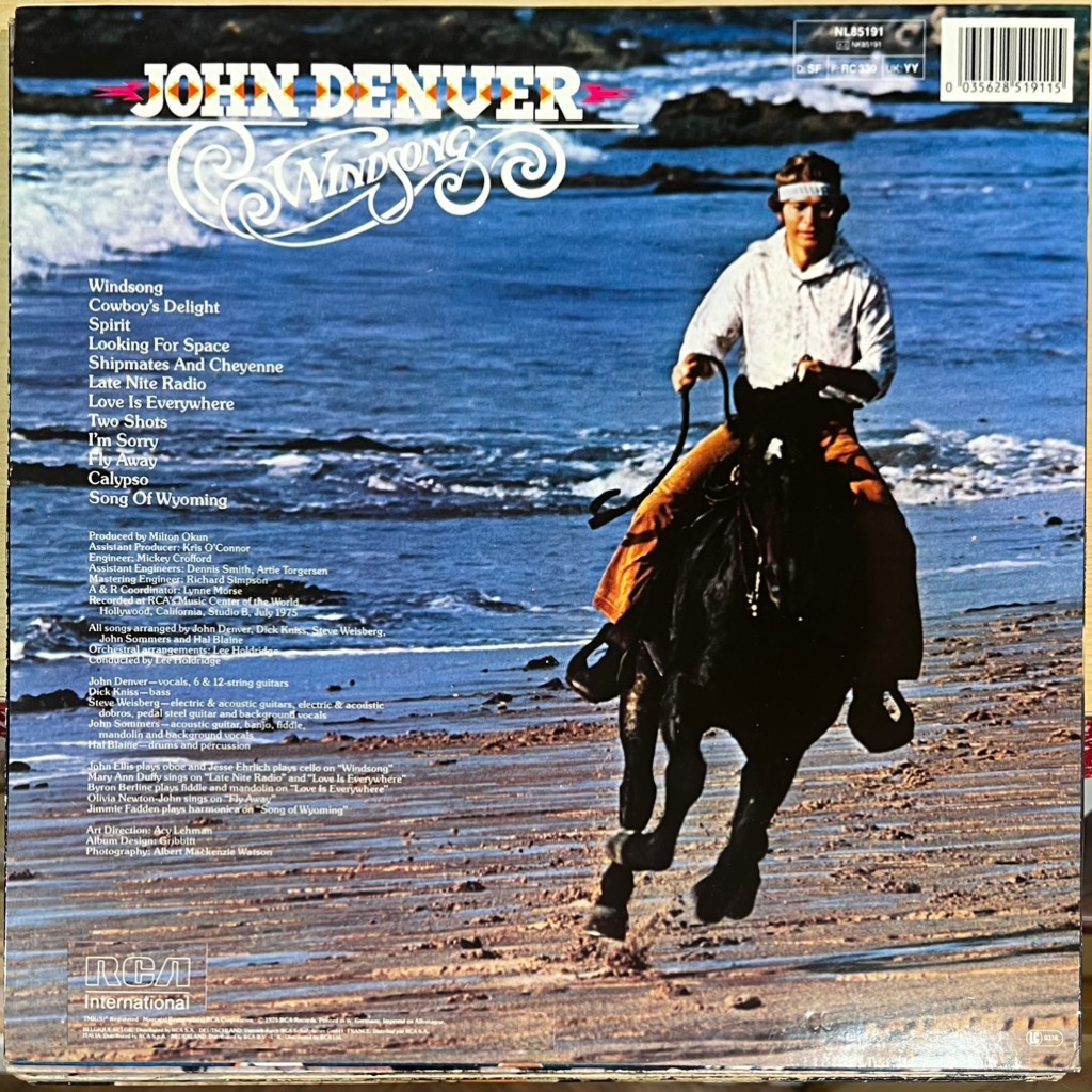 vinyl John Denver – Windsong