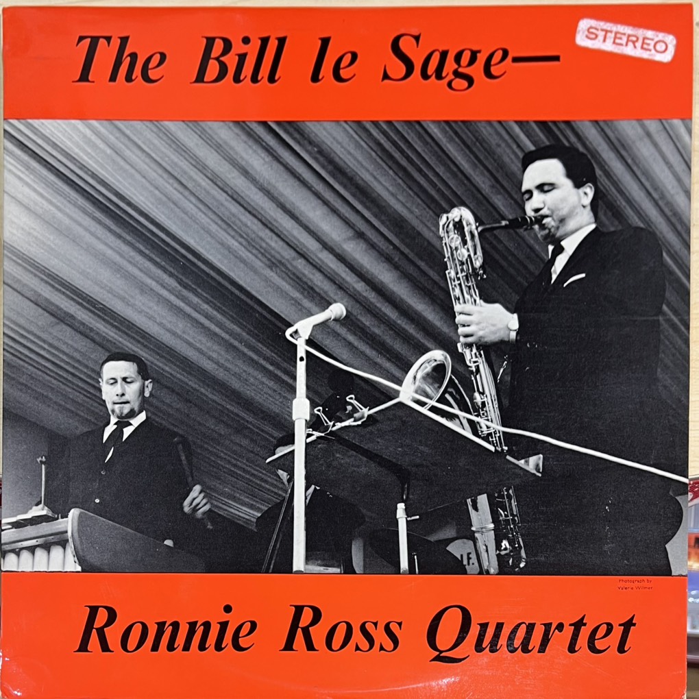 vinyl The Bill Le Sage - Ronnie Ross Quartet