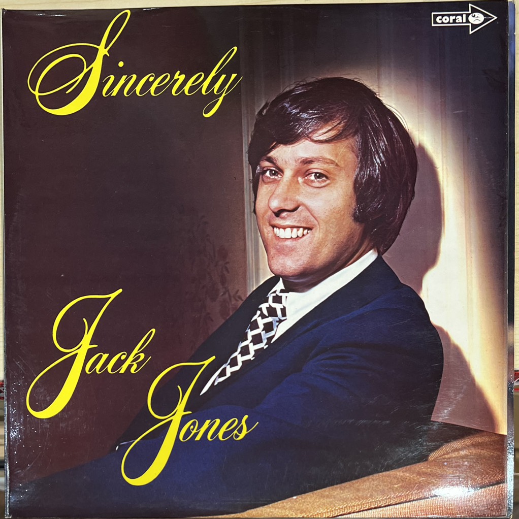 vinyl Jack Jones – Sincerely