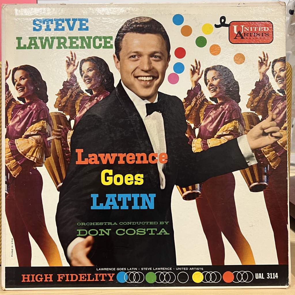 vinyl Steve Lawrence – Lawrence Goes Latin