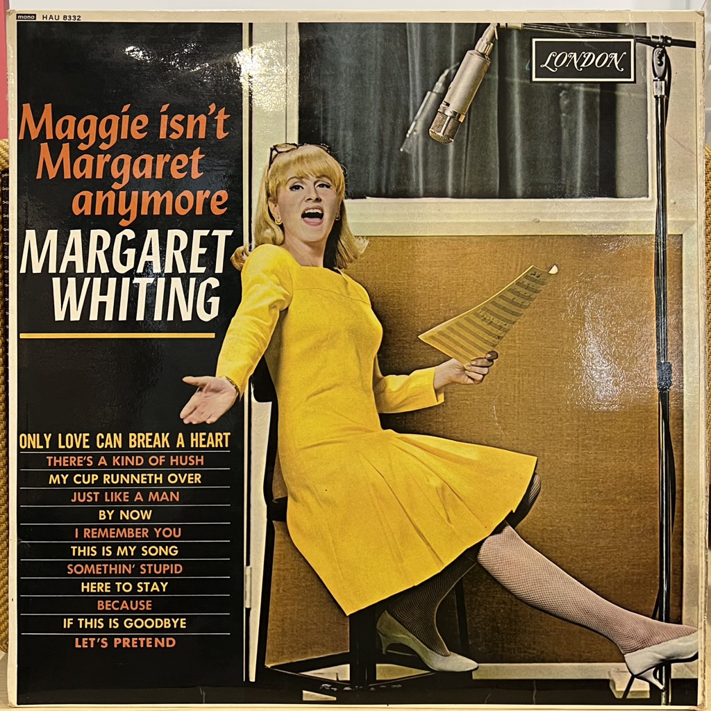 vinyl Margaret Whiting – Maggie Isn't Margaret Anymore