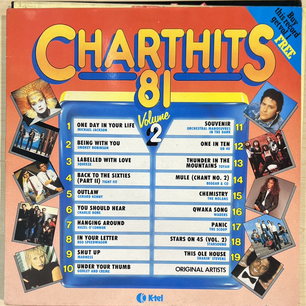 vinyl Chart Hits 81 Volume 2