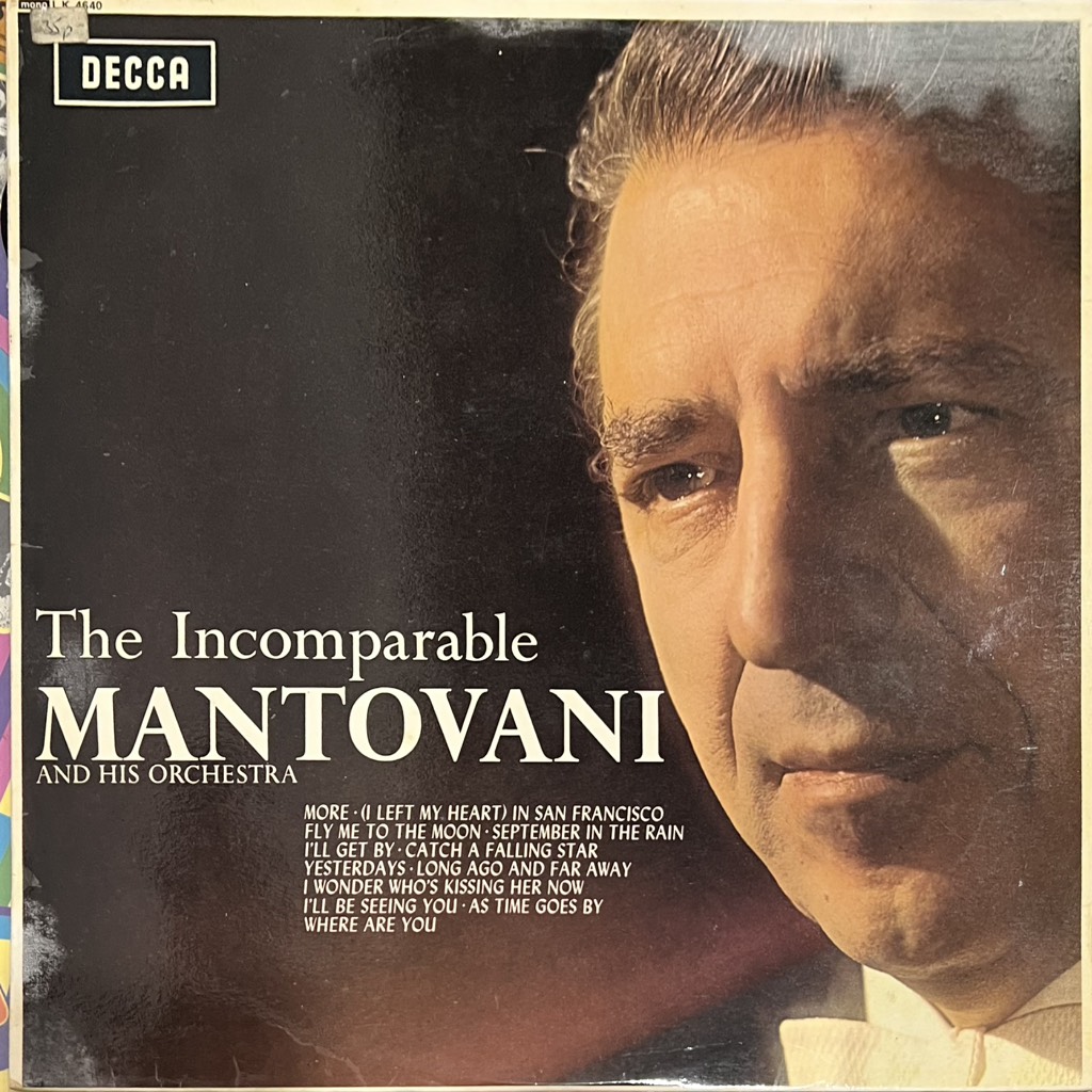 thuê vinyl Mantovani And His Orchestra – The Incomparable Mantovani