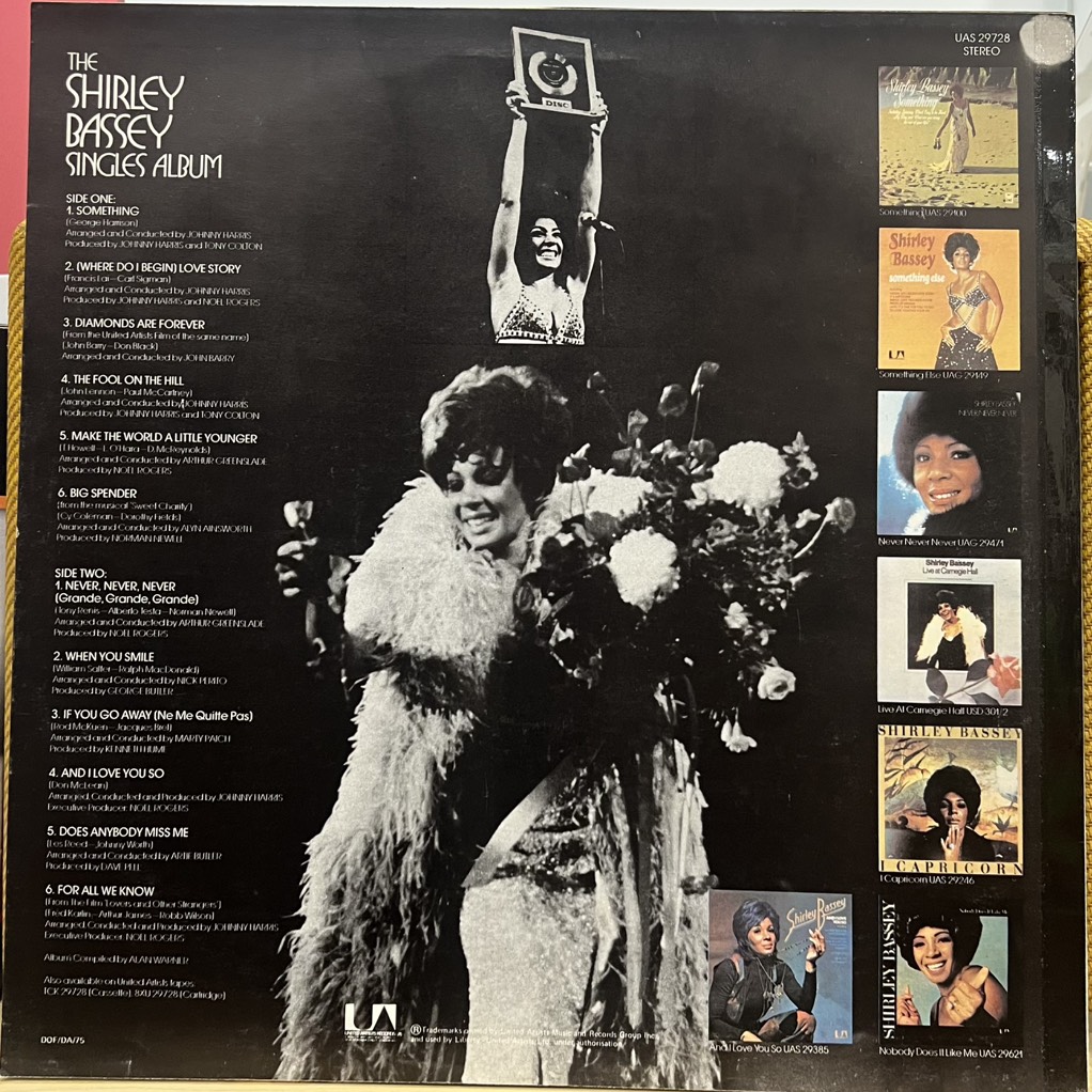 vinyl Shirley Bassey – The Shirley Bassey Singles Album