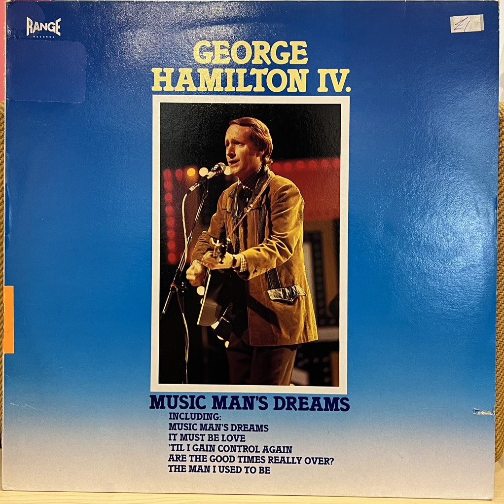 vinyl George Hamilton IV – Music Man's Dreams