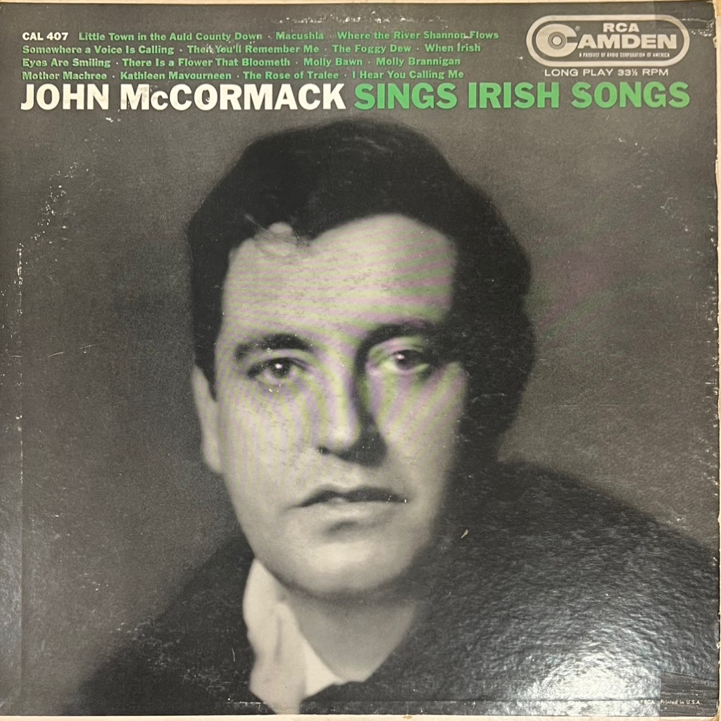 thuê vinyl John McCormack – John McCormack Sings Irish Songs