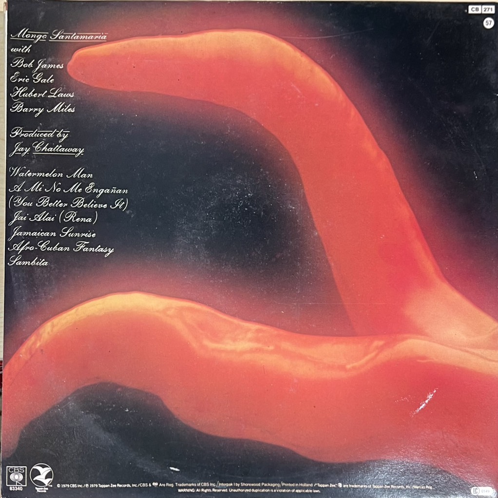 vinyl Mongo Santamaria – Red Hot