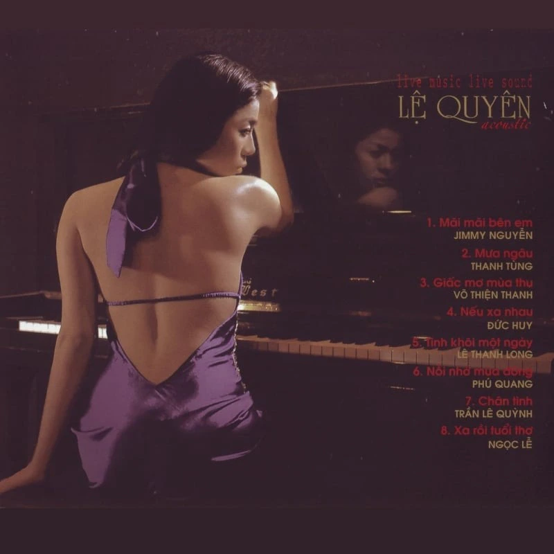 vinyl LỆ QUYÊN - ACOUSTIC LIVE - MUSIC LIVE SOUND