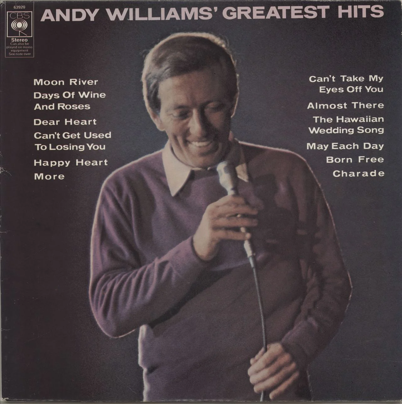 used vinyl Andy Williams – Andy Williams' Greatest Hits