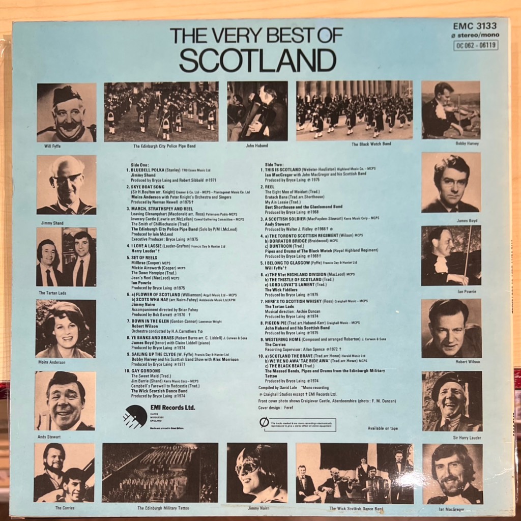 vinyl Various – The Very Best Of Scotland
